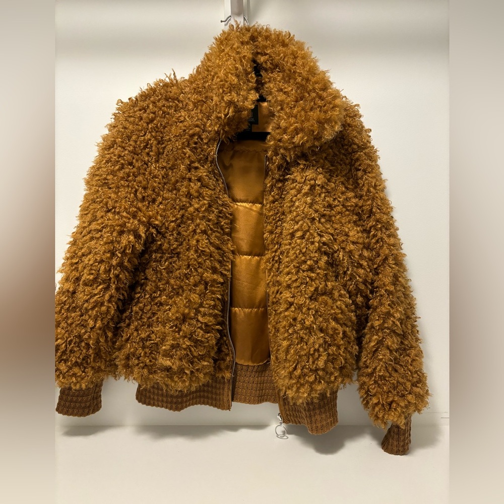 Faux fur jacket